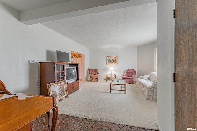 9320 Dawson Ln, Riverton, IL 62561 - view of carpeted living area
