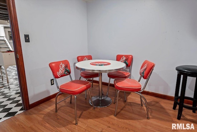 2141 S 4th St, Springfield, IL 62703 - dining area featuring light wood-style floors