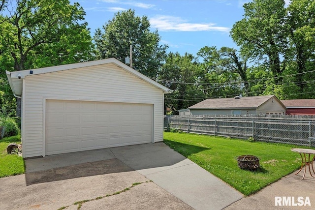 2141 S 4th St, Springfield, IL 62703 - view of detached garage