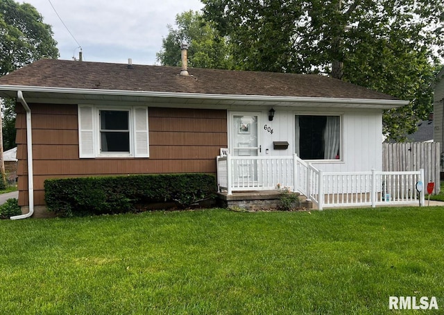 604 Eastman Ave Unit A, Springfield, IL 62702 - view of front of property with roof with shingles