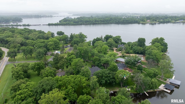 10 The Elms Ln, Springfield, IL 62712 - drone / aerial view of a large body of water