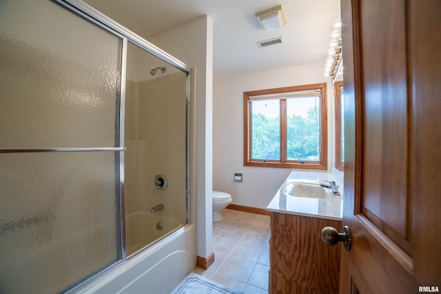 3939 Musholt Strasse Ln, Quincy, IL 62305 - bathroom with vanity, tile patterned flooring, and combined bath / shower with glass door