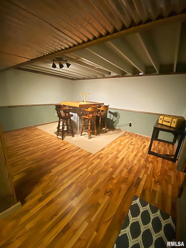 27 Apache Dr, Springfield, IL 62711 - dining room with wood finished floors