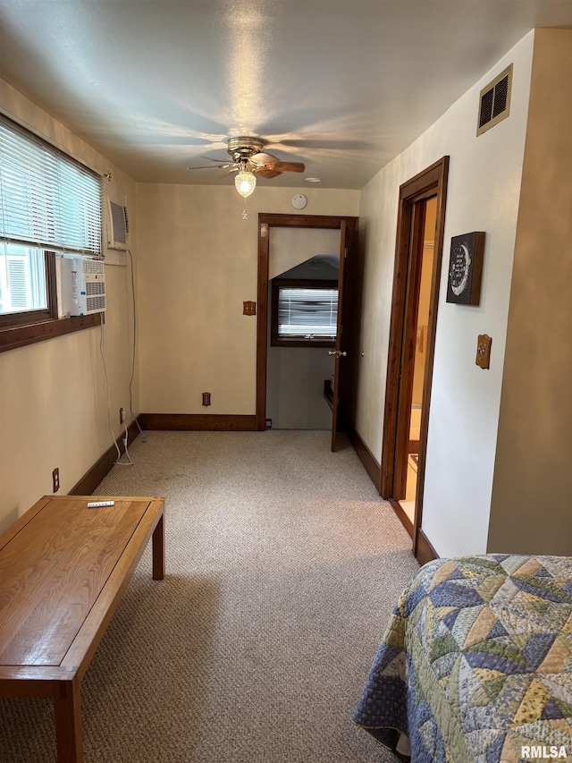 1905 S Whittier Ave, Springfield, IL 62704 - bedroom featuring light colored carpet and ceiling fan