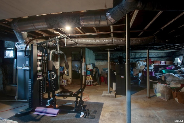 1728 Adams St, Quincy, IL 62301 - view of unfinished basement