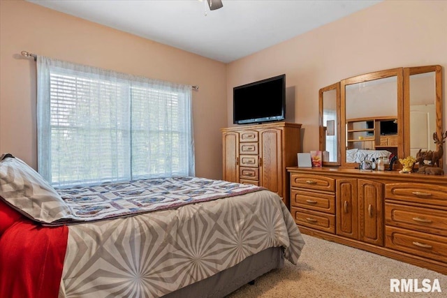 5408 Cromwell Pl, Springfield, IL 62711 - carpeted bedroom featuring ceiling fan