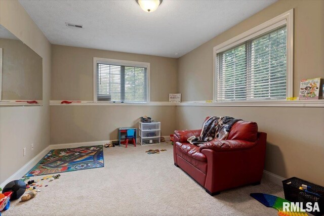 5408 Cromwell Pl, Springfield, IL 62711 - sitting room with carpet and baseboards
