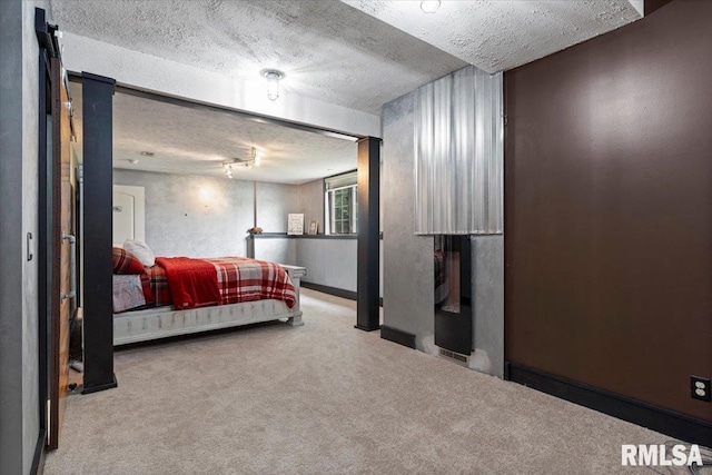 5408 Cromwell Pl, Springfield, IL 62711 - carpeted bedroom with a textured ceiling