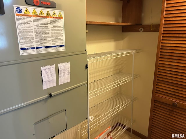 100 E Heights Ave, Taylorville, IL 62568 - storage area with heating unit