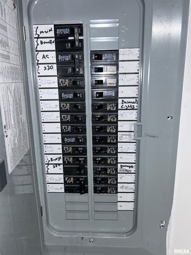 516 E Ash St, Springfield, IL 62703 - utilities with electric panel