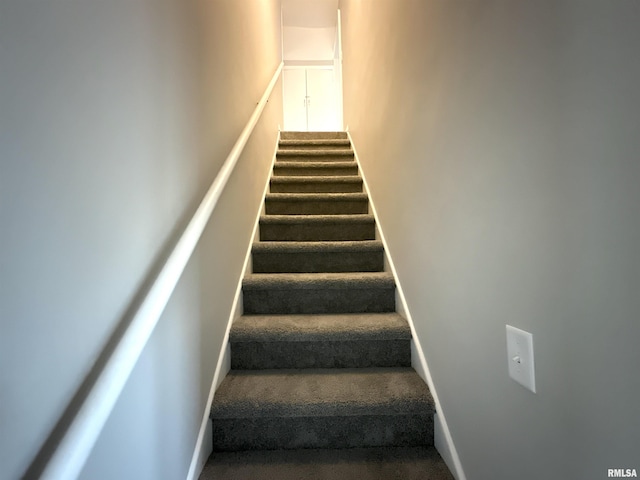 2015 N 19th St, Springfield, IL 62702 - stairs with carpet floors