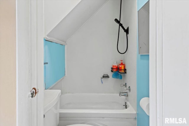 826 S Douglas Ave, Springfield, IL 62704 - bathroom featuring shower / bath combination and toilet