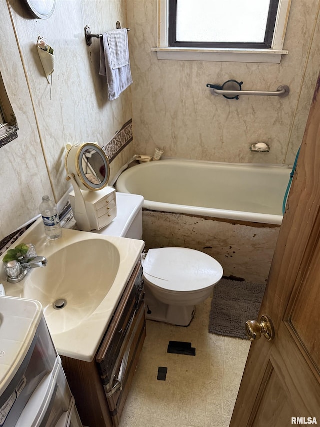 2129 N 16th St, Springfield, IL 62702 - bathroom featuring vanity and tile patterned floors