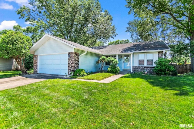 2924 Flowerbrook Ct, Springfield, IL 62702 - single story home featuring brick siding, driveway, and a garage