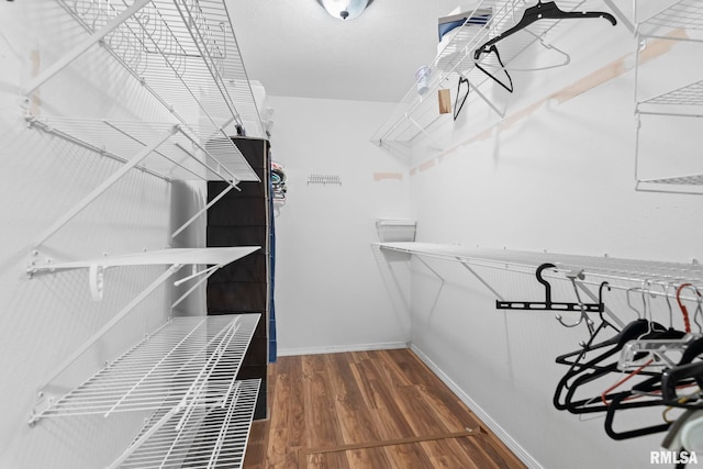 2924 Flowerbrook Ct, Springfield, IL 62702 - spacious closet featuring wood finished floors