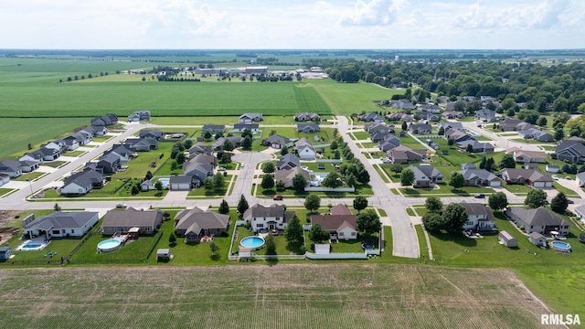 401 Cherry Cir, Williamsville, IL 62693 - aerial view of sparsely populated area with nearby suburban area