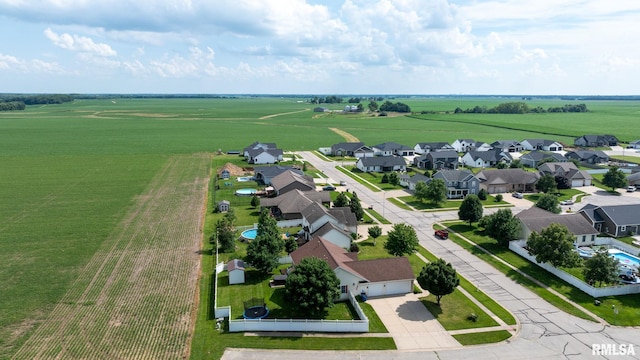 401 Cherry Cir, Williamsville, IL 62693 - aerial view of sparsely populated area with nearby suburban area