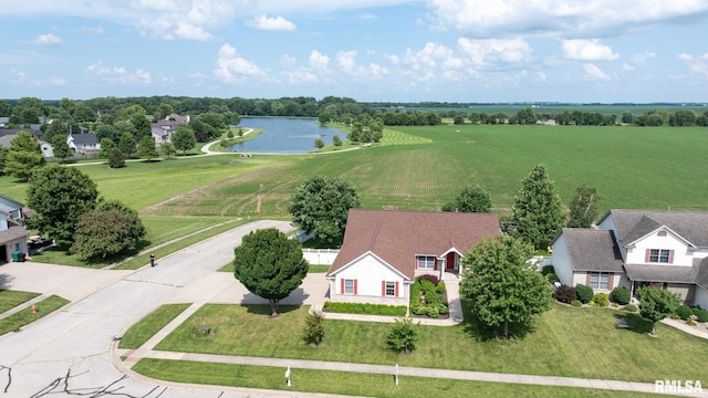 401 Cherry Cir, Williamsville, IL 62693 - aerial view of a large body of water