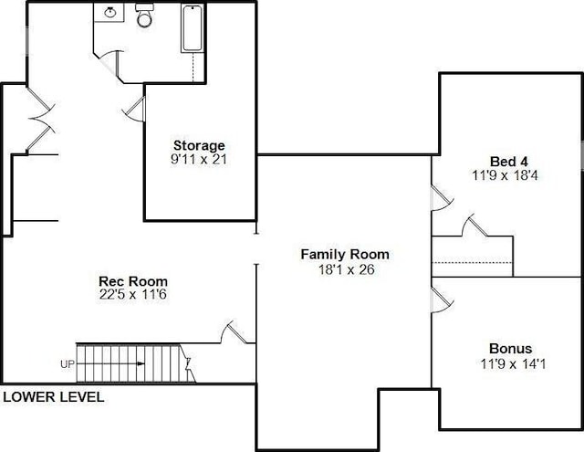 401 Cherry Cir, Williamsville, IL 62693 - view of floor plan / room layout