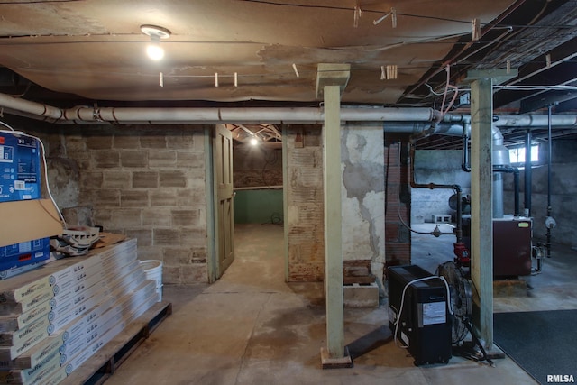 1940 Mulholland St, Nauvoo, IL 62354 - view of unfinished below grade area
