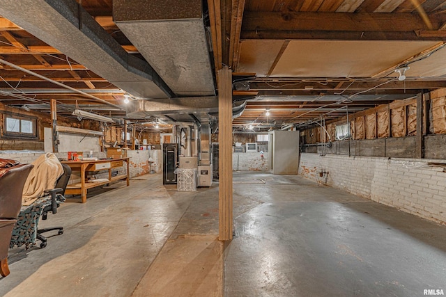 114 N Spring St, Mount Pulaski, IL 62548 - view of below grade area