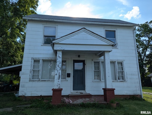 525 N Memorial St, Pittsfield, IL 62363 - view of front of home