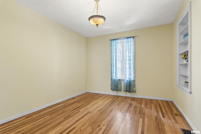 508 N Washington St, Mount Pulaski, IL 62548 - unfurnished room with light wood-type flooring and built in features