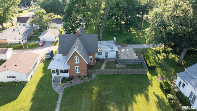 508 N Washington St, Mount Pulaski, IL 62548 - aerial perspective of suburban area