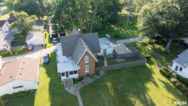 508 N Washington St, Mount Pulaski, IL 62548 - aerial perspective of suburban area