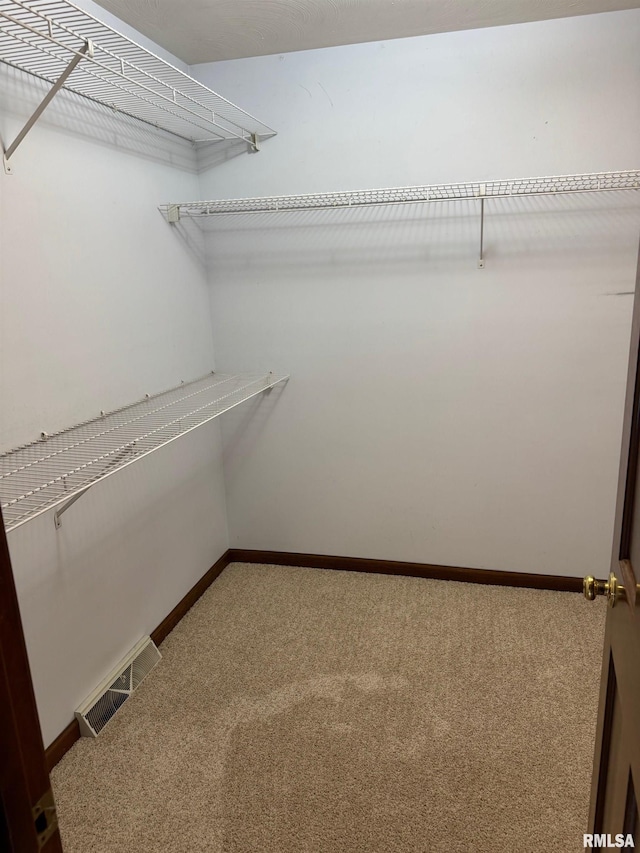1804 Hunter Ridge Dr, Springfield, IL 62704 - spacious closet with carpet floors