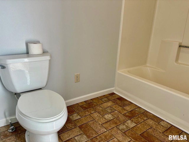 3205 Ashley Ln, Springfield, IL 62711 - full bath with brick floors and washtub / shower combination