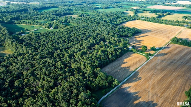 623 Jasper Rd, Centralia, IL 62801 - aerial overview of property's location with rural landscape