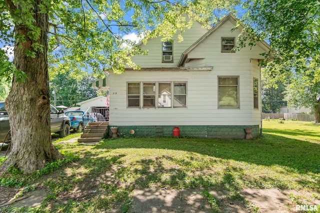 215 N Wilson St, Girard, IL 62640 - rear view of house