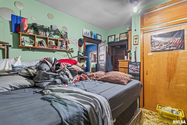 215 N Wilson St, Girard, IL 62640 - view of bedroom