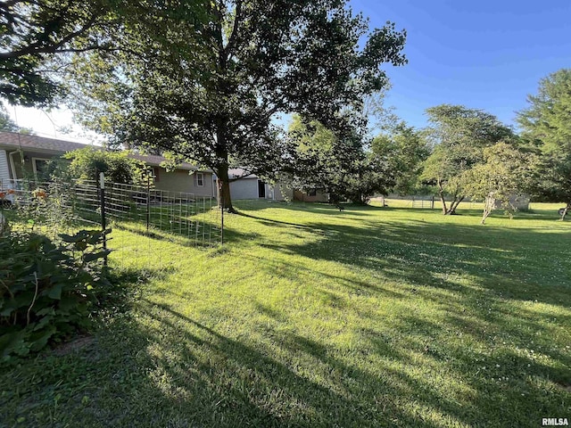 28 Albion St, Lynnville, IL 62650 - view of yard