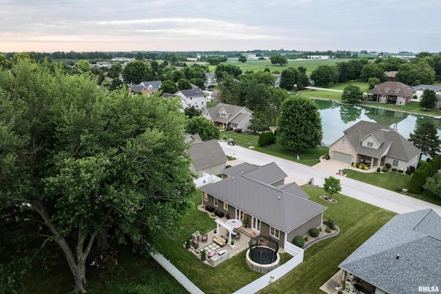 3005 Helens Ct, Quincy, IL 62305 - aerial perspective of suburban area with a nearby body of water