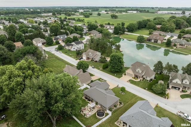3005 Helens Ct, Quincy, IL 62305 - aerial perspective of suburban area featuring a nearby body of water