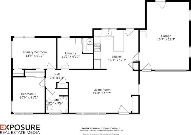 749 E Andrew Rd, Springfield, IL 62707 - view of floor plan / room layout