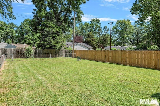 1529 W Reed Ave, Springfield, IL 62704 - view of fenced backyard