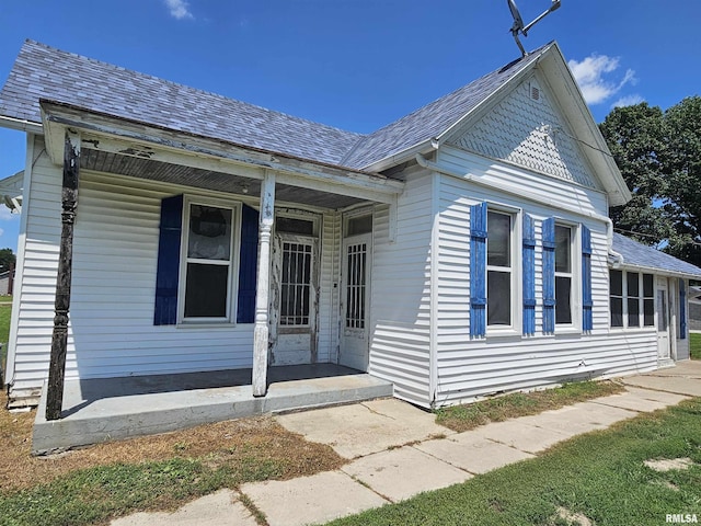 75 N County Road 830 N, Mendon, IL 62351 - view of front of house with covered porch