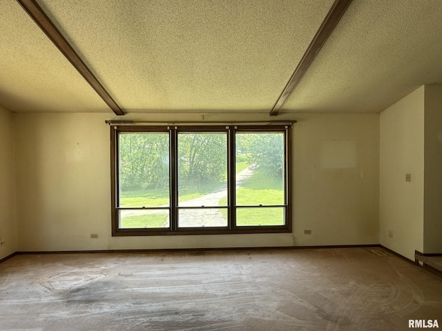 573 Matthews Ct, Oneida, IL 61467 - unfurnished room featuring a textured ceiling and carpet