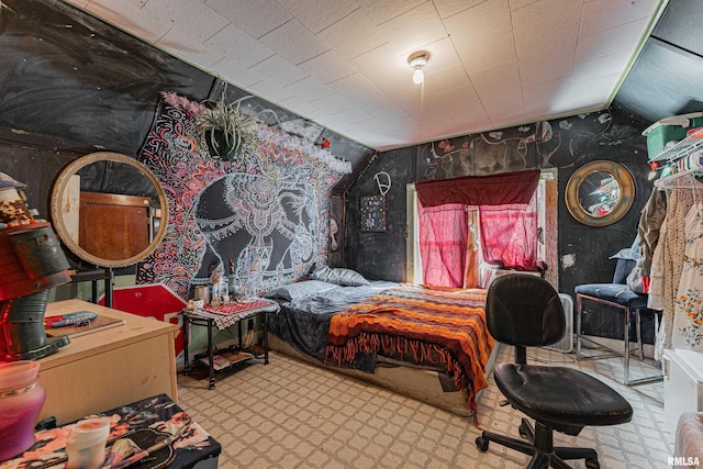 1214 Pekin St, Lincoln, IL 62656 - bedroom featuring lofted ceiling