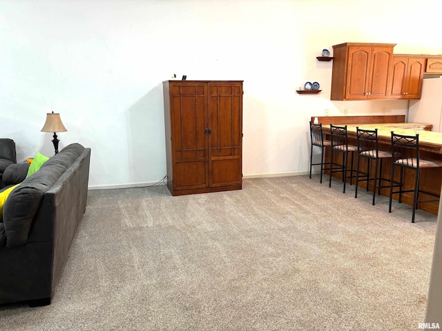 4317 Harvard Dr, Springfield, IL 62712 - dining space featuring carpet and baseboards