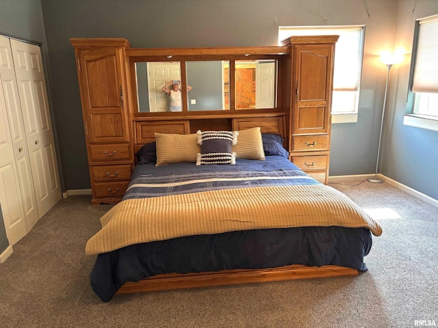 4317 Harvard Dr, Springfield, IL 62712 - carpeted bedroom featuring a closet and baseboards