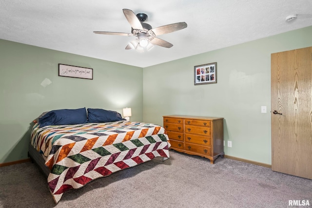 16540 Wernowsky St, Petersburg, IL 62675 - bedroom featuring carpet floors and ceiling fan