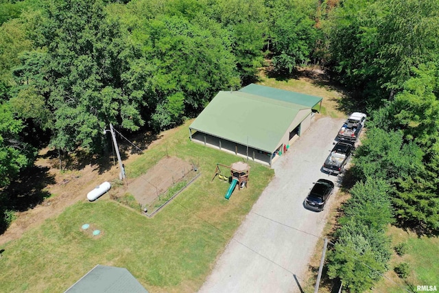 16540 Wernowsky St, Petersburg, IL 62675 - drone / aerial view