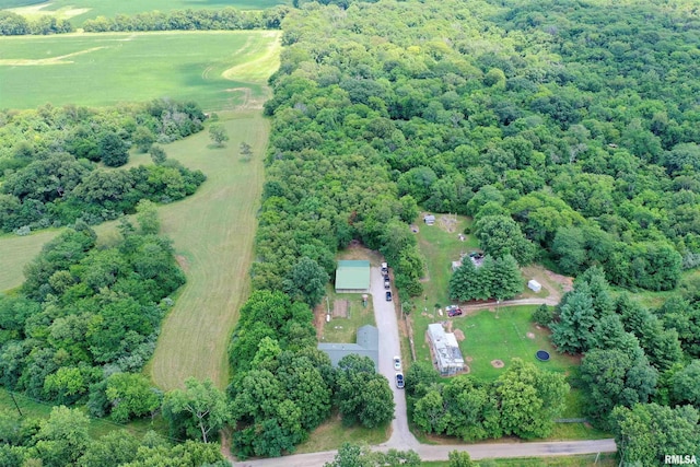 16540 Wernowsky St, Petersburg, IL 62675 - aerial overview of property's location