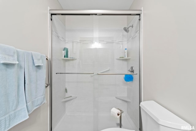 4905 Eagles Lndg, Springfield, IL 62711 - bathroom with toilet and a shower stall