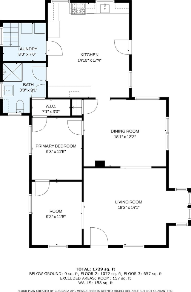 418 E Cooke St, Mount Pulaski, IL 62548 - view of floor plan / room layout