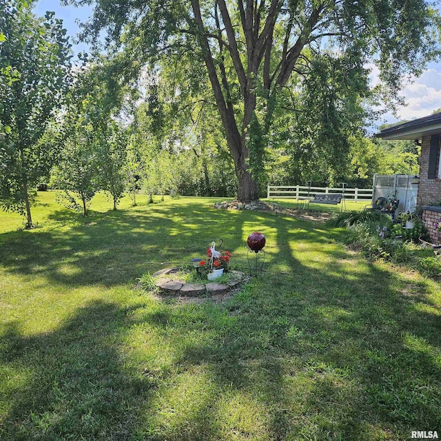 704 N Cherry St, Abingdon, IL 61410 - view of yard